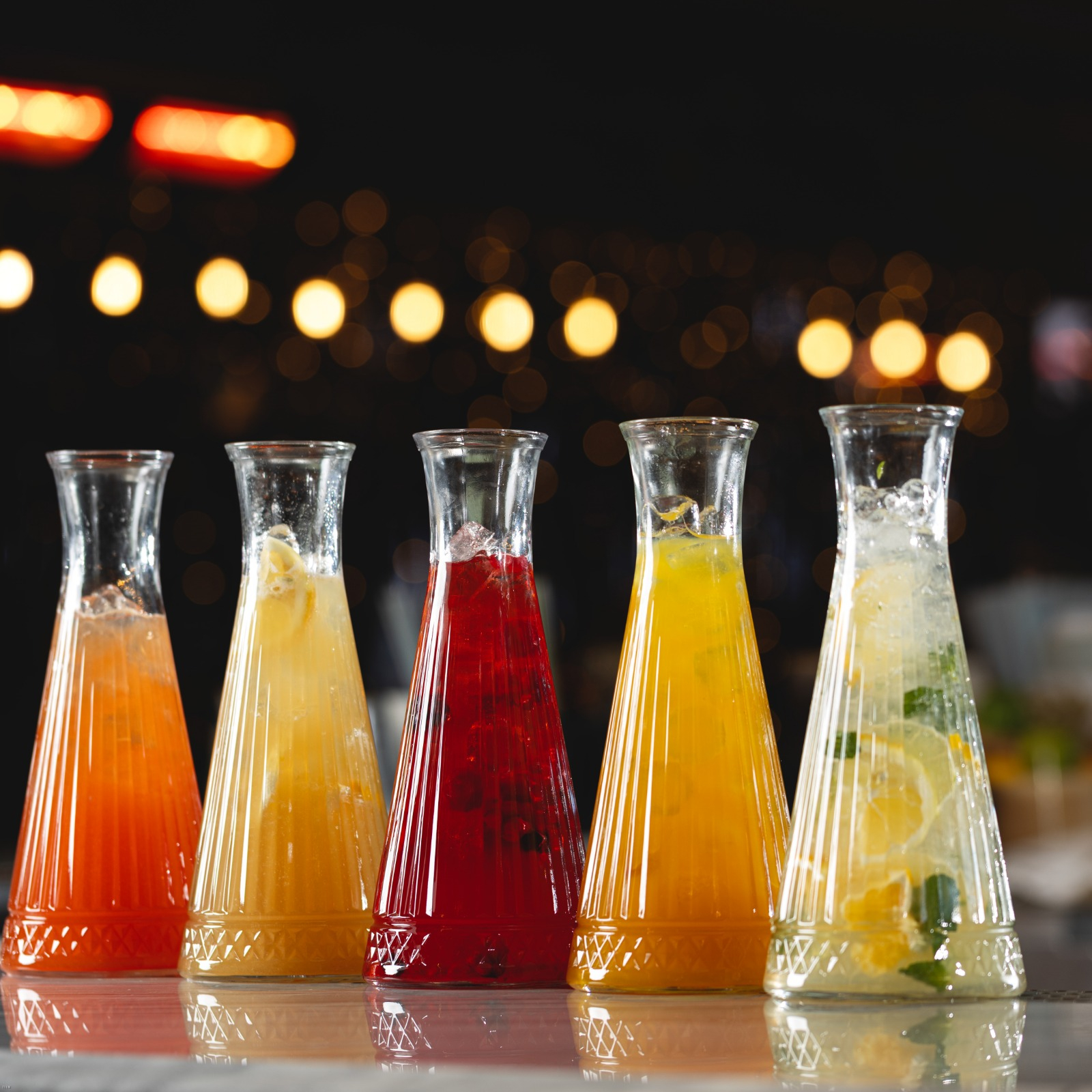 Homemade mango lemonade (carafe)