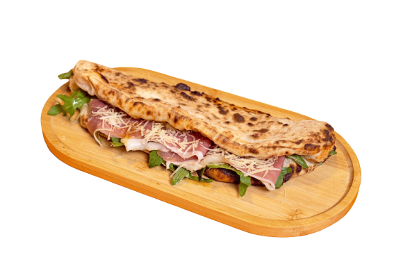 პროშუტოს სენდვიჩი რუკოლათი