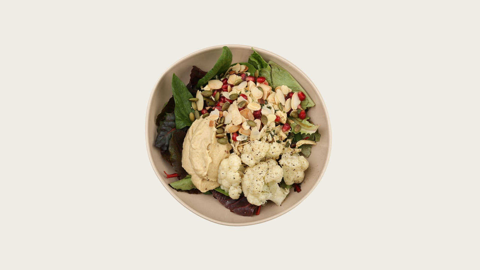 ჰუმუსის და ქათმის ბოული ჩიმიჩურით