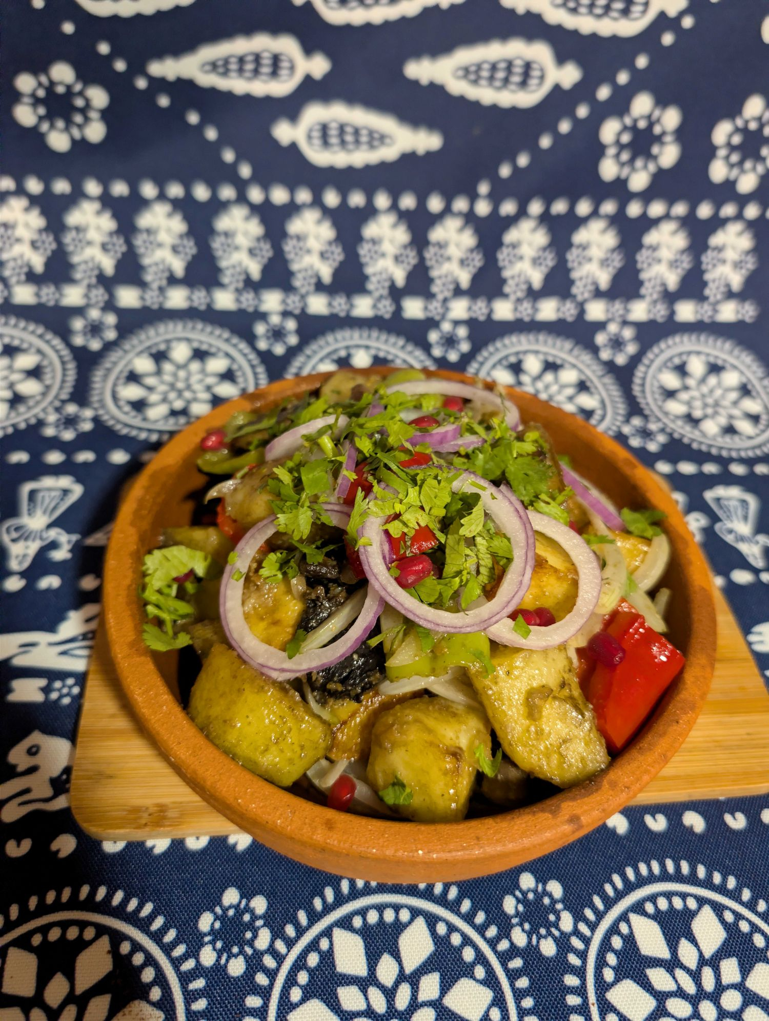 Onakhuri with Mushrooms
