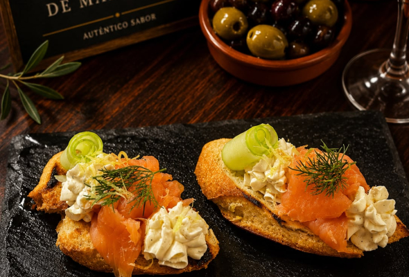 pan con tapas