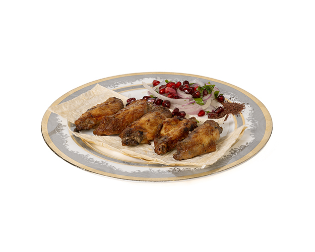 ქათმის ფრთების მწვადი