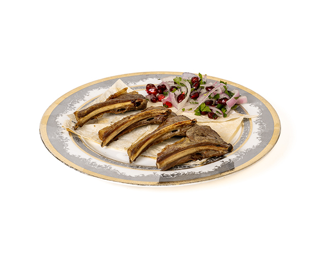 ბატკნის კარეიკის მწვადი