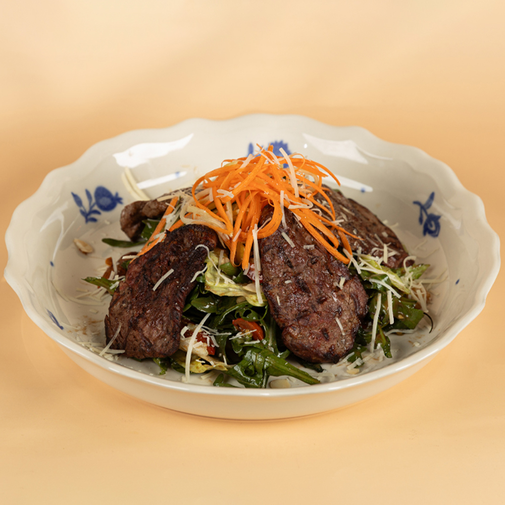 საქონლის ხორცის სალათი