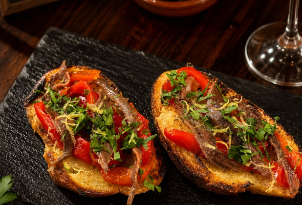 pan con tapas