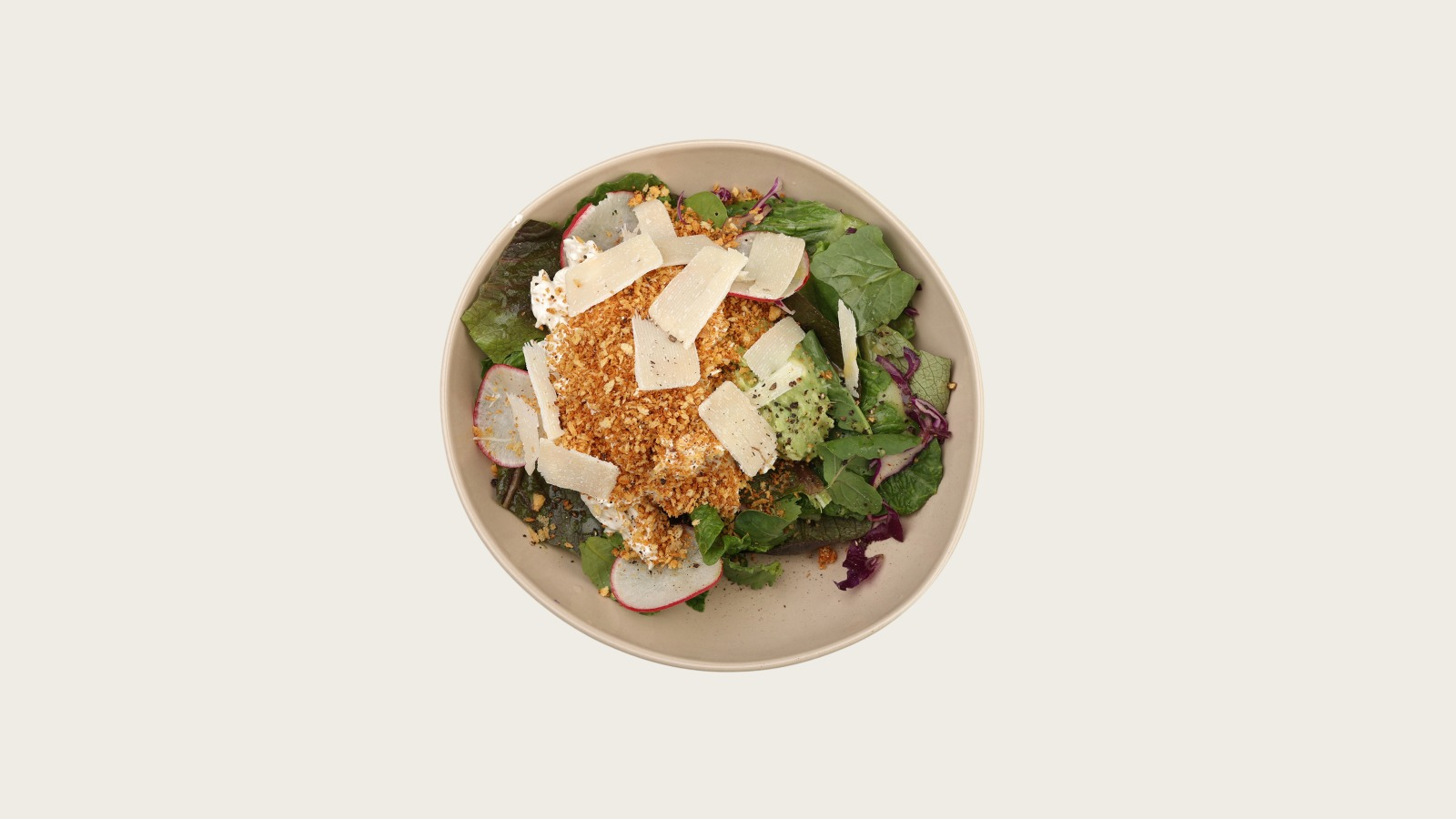 ქათმის და ავოკადოს  ქრანჩ სალათი